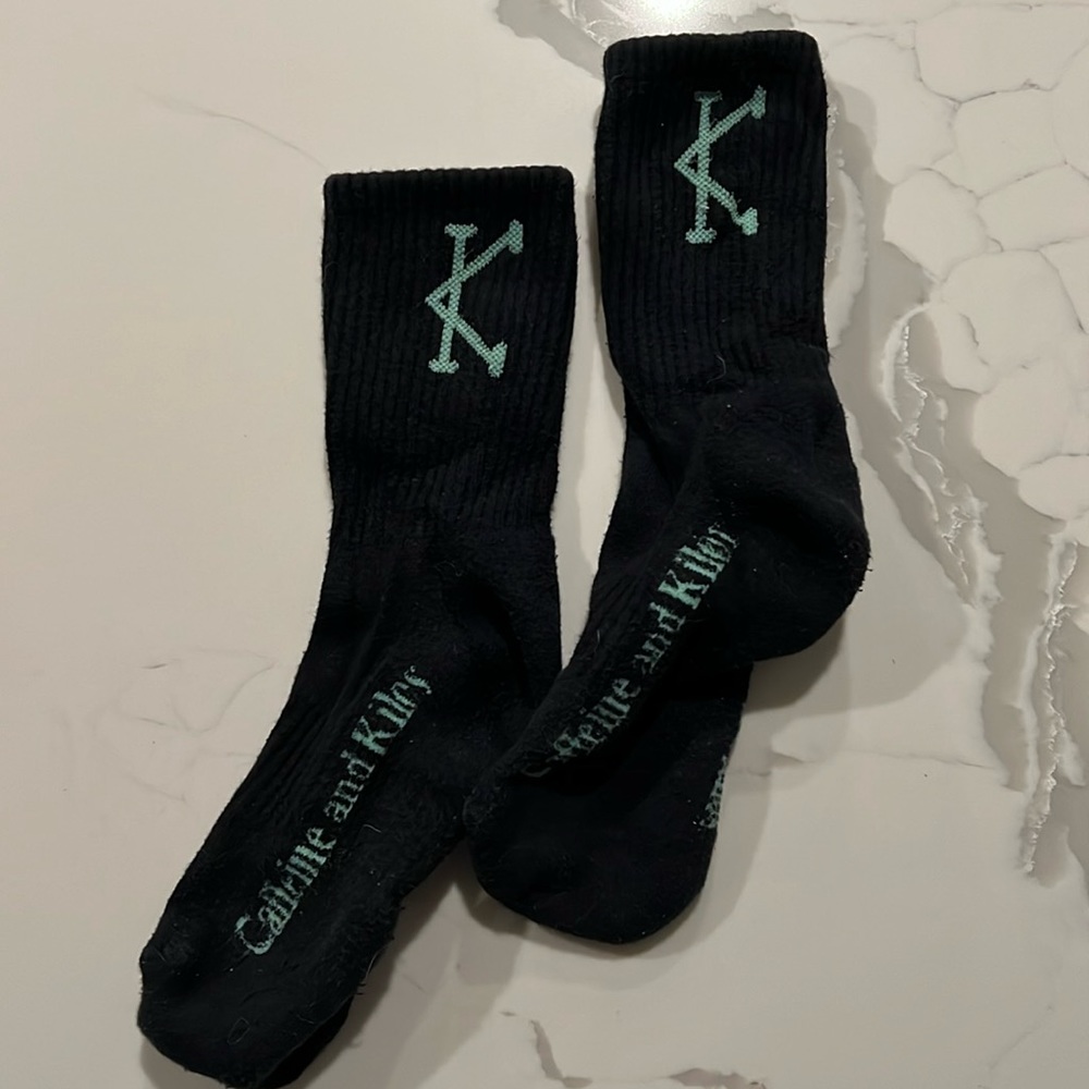 Caffeine and Kilos Mid Calf Socks